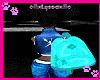Backpack cyan