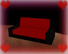 Red/Black Lazy Sofa