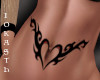 IO-Heart Belly Tatt