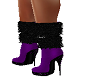 Winter boots Purple