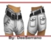LIGHT GRAY SHORTS
