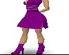 {tem} sexy purple outfit