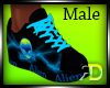 Alien Blue Shoes