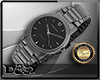 D- Silver Watch