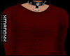 xMx:Cozy Red Sweater