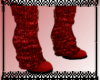 *SD* Red Legwarmer Boots