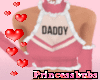Daddy Cheerleader Top