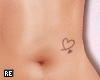 R|❥Belly Tattoo Heart
