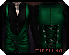 Corsetted Vest ~ Green