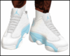 Blue & White Sneakers