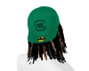 king v green hat