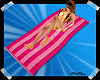 Beach Towel ~ Pnk Stripe