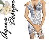 Chicago Silver Dress