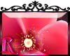 *R* Pink Flower Sticker