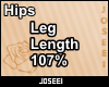 Leg Length 107%