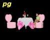 PG- Valentine Table Pink