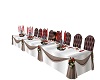 wedding diner table
