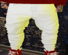 A*Xmas White pants