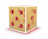 gold red dice