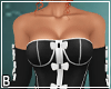 Black Bow Corset Skirt