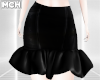 𝖒. Puff Skirt Black