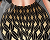 BLACK GOLD SKIRT