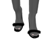 Fur Heels Black