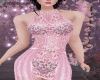 Chantale rose dress