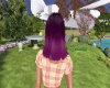 Melisse purple hair