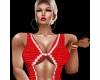 SEV Red sexy night dress
