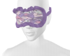 kuromi sleep mask purple