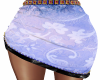 Blue Flower Gem Skirt