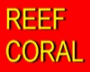 REEF CORAL RED BLUE
