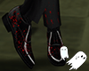 shoes suit with blood