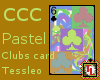 pastel clubs card