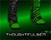 .T.B. Green Sports Shoes