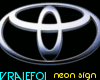 VF-Toyota- neon sign