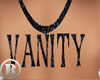 Vanity Black Necklace 