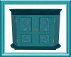 Linen Cabinet in Teal