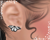 R>Bw-Butterfly Earring