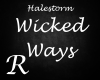 Wicked Ways - Halestorm
