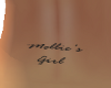 Mellie's Girl Back tat