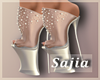 S | White Heels"New