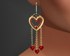 Heart & Gold Earrings