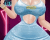 Karinita Blue Mini Dress