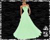 Mint Gown w/Bow
