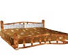 Deer Skin Log Bed