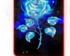 CUTOUT ROSA FLOR BLUE