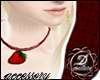 ~D~Strawberry Necklace-F
