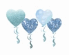 Wedding Balloons Blue